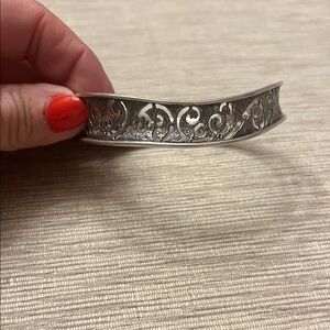 Silpada Silver Swirl Bracelet